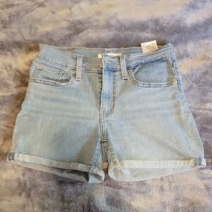 Levi's Women's Light Blue Jean Shorts